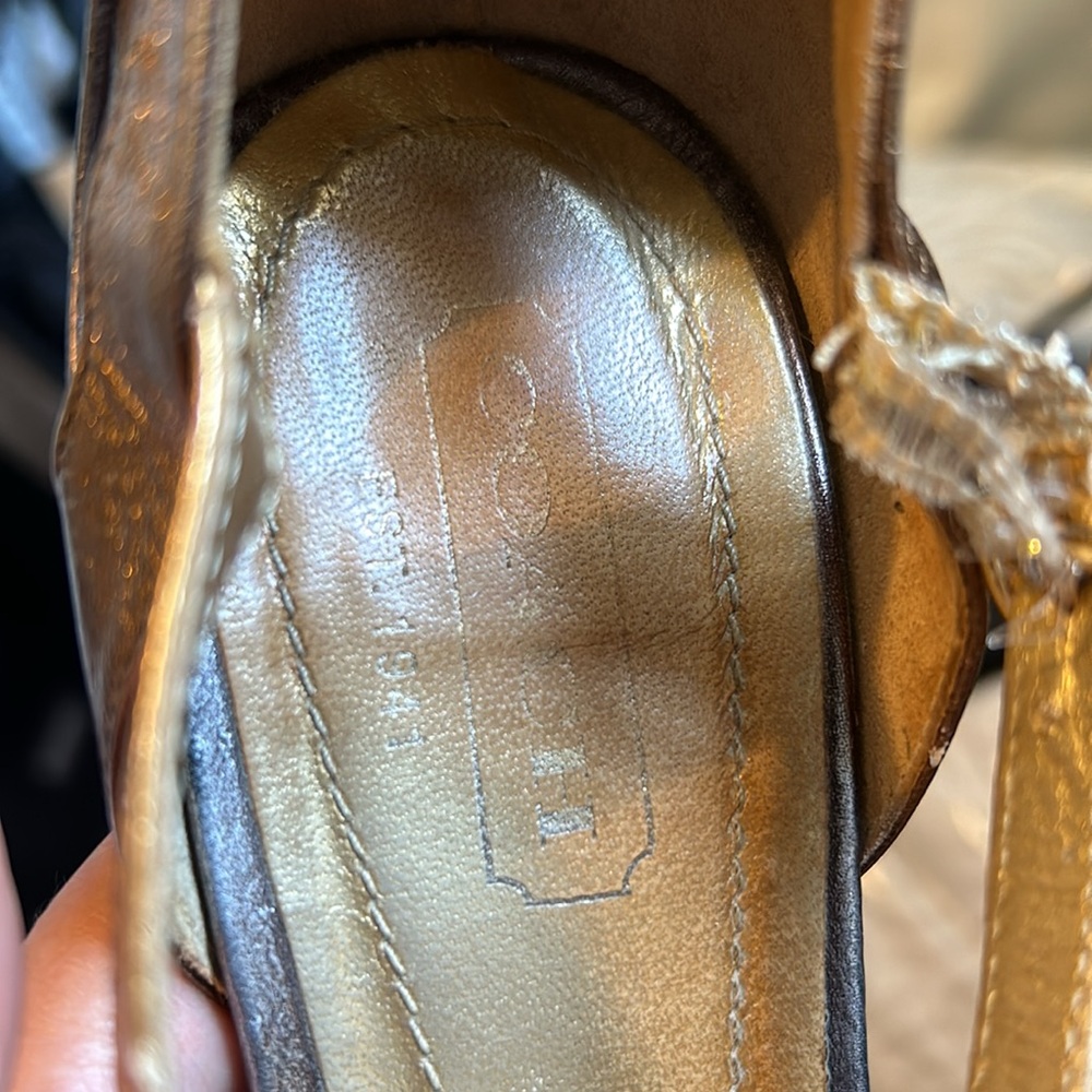Vintage Coach Shoes Sz 8 - Picture 6 of 10